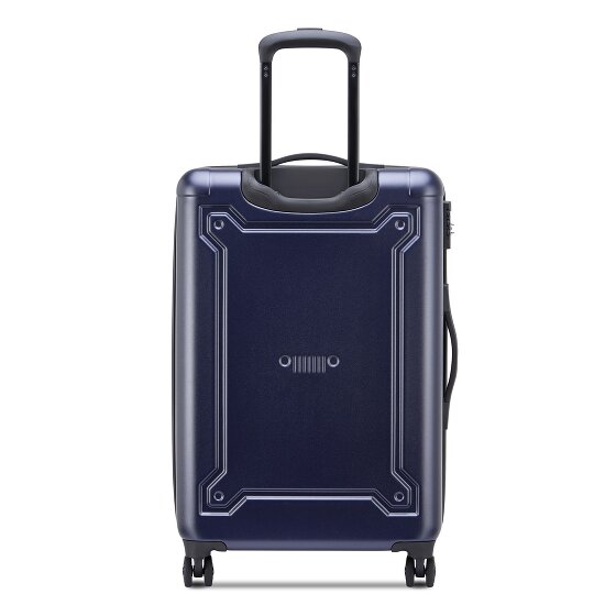 Jeep JH004C 4 kółka Walizka 68 cm z plisą rozprężną