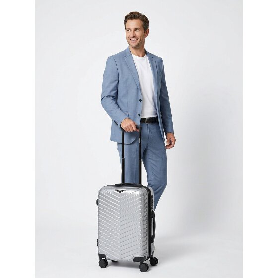 Redolz Essentials 18 4 kółka Walizka kabinowy 55 cm z plisą rozprężną