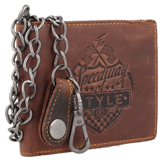 Greenburry Racing Collection Dallas Wallet RFID Leather 12,5 cm