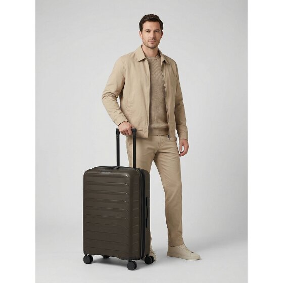 d&n Toronto 4 kółka Walizka M 65 cm z plisą rozprężną