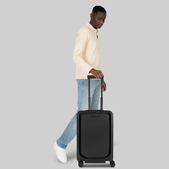 Porsche Design Voyager 3.0 4 kółka Walizka kabinowy S 55 cm Komora na laptopa z plisą rozprężną