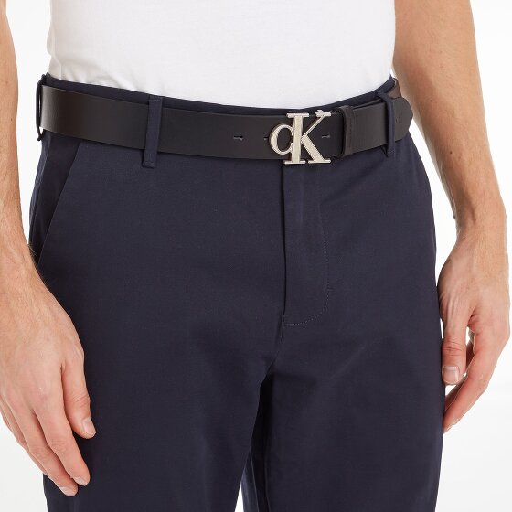 Calvin Klein Jeans Monogram Pas Skórzany