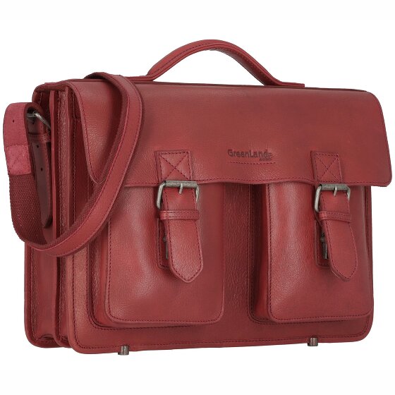 Greenland Nature Nature Briefcase Leather 40 cm