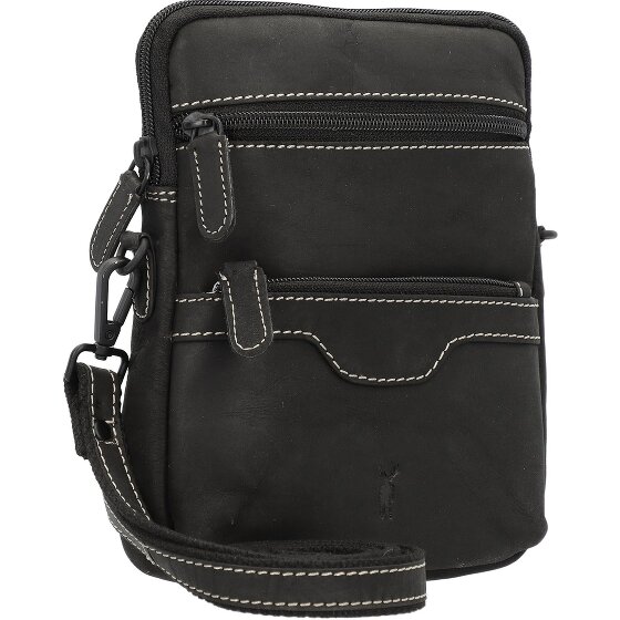 Jack Kinsky Skórzana torba na ramię Baltimore 11 16 cm