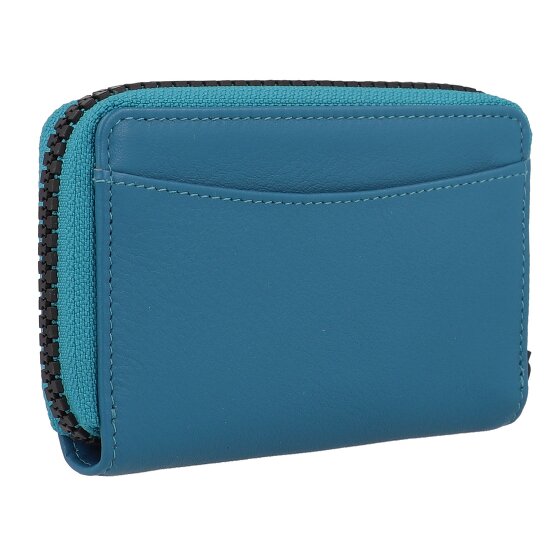 Braun Büffel Capri Portfel Ochrona RFID Skórzany 11 cm