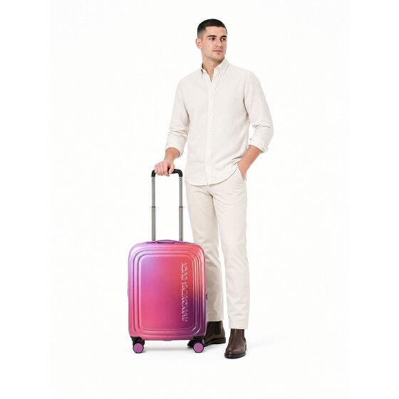 Mandarina Duck Logoduck + 4 kółka Walizka kabinowa 55 cm z funkcją poszerzenia
