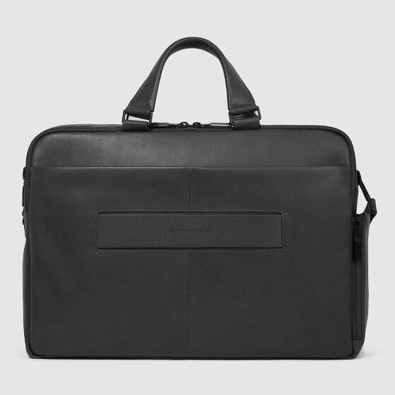Piquadro David Teczka Skórzany 42 cm Komora na laptopa