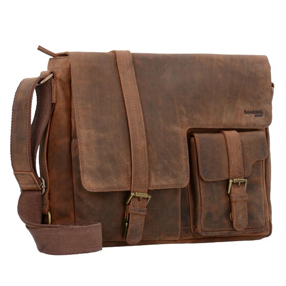 Greenland Nature Montenegro Torba na ramię skórzana 39 cm