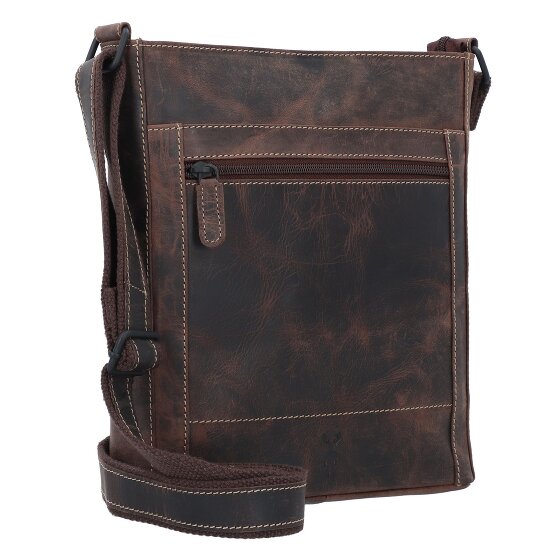 Jack Kinsky Baltimore 30 Torba na ramię Skórzany 30 cm