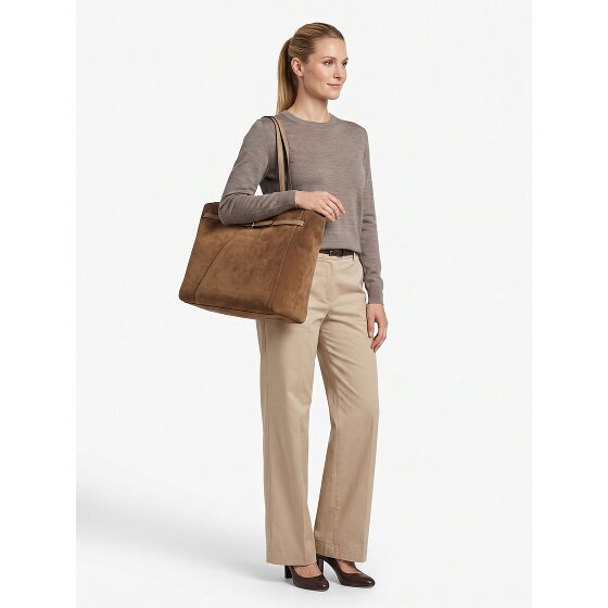 Boss Boss Revers Shopper Bag Skóra 37 cm Komora na laptopa