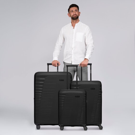 Farmhood Eco Edition 4 kółka Zestaw walizek 3-części z plisą rozprężną