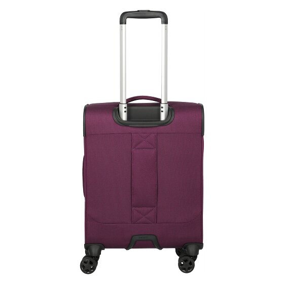 Travelite Cubis 4 kółka Walizka kabinowa S 55 cm z funkcją poszerzenia