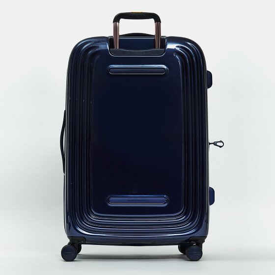 Mandarina Duck Logoduck + Metal 4 kółka Walizka L 75 cm z plisą rozprężną