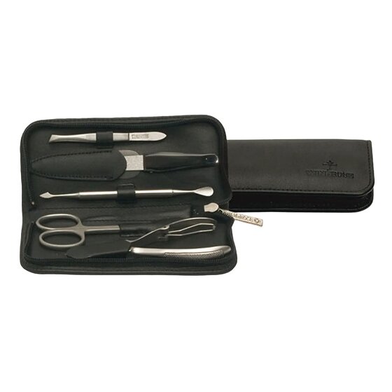 Windrose Nappa Pudełko na biżuterię Skórzany 14 cm