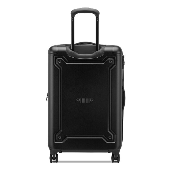 Jeep JH004C 4 kółka Walizka 68 cm z plisą rozprężną