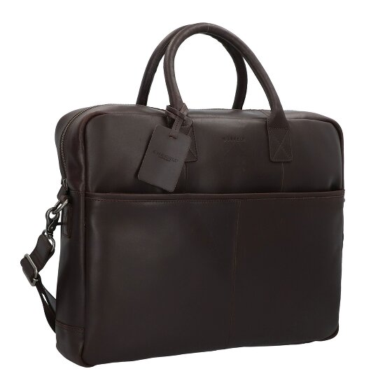 Burkely Vintage Max Briefcase Leather 44 cm Komora na laptopa