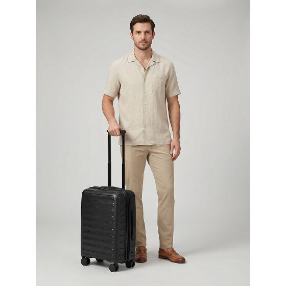 d&n Toronto 4 kółka Walizka kabinowy S 54 cm z plisą rozprężną