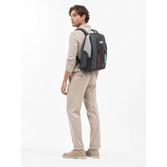 Piquadro Urban Plecak Ochrona RFID Skóra 46 cm Komora na laptopa