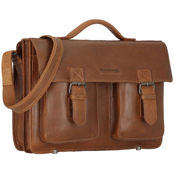 Greenland Nature Nature Briefcase Leather 40 cm