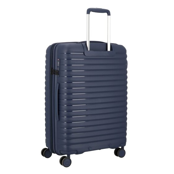 d&n Travel Line 4500 4 kółka Walizka M 65 cm z plisą rozprężną