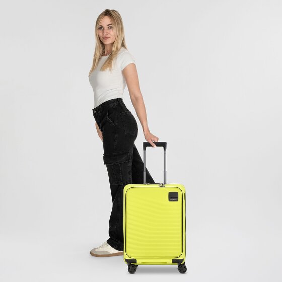 Samsonite Intuo 4 kółka Walizka kabinowy 55 cm Komora na laptopa z plisą rozprężną