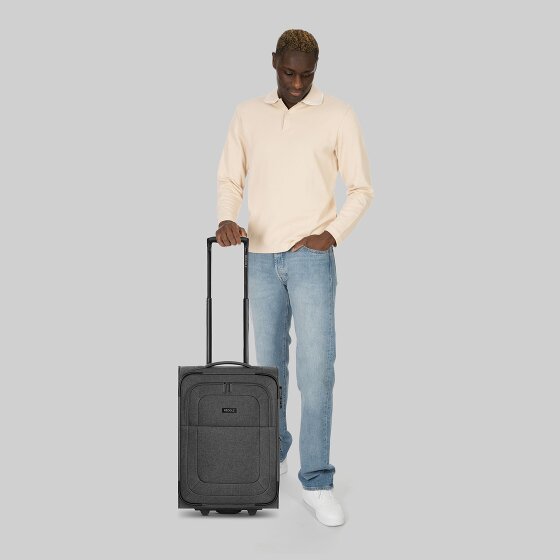 Redolz Essentials 12 2 kółka Walizka kabinowy S 55 cm z plisą rozprężną