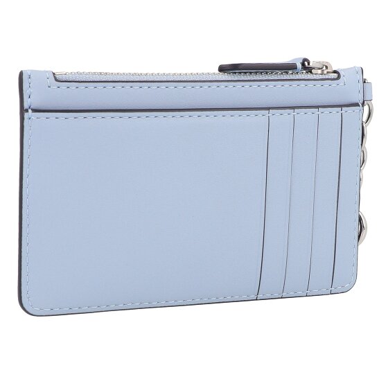 Lauren Ralph Lauren Zip Card Portfel z kluczem Skórzany 13 cm