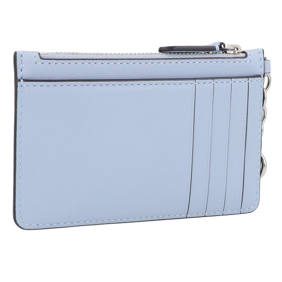 Lauren Ralph Lauren Zip Card Portfel z kluczem Skórzany 13 cm