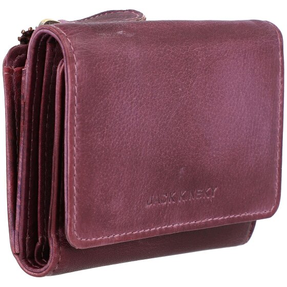 Jack Kinsky Portfel Nassau RFID Skóra 11 cm