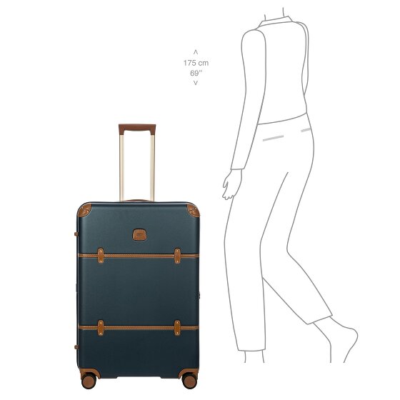 Bric's Bellagio 4 kółka Walizka 76 cm z plisą rozprężną