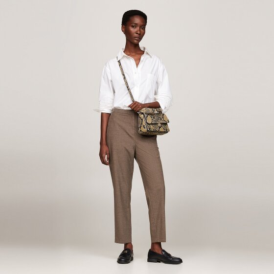 Tommy Hilfiger Luxe Leather Torba na ramię Skórzany 23 cm