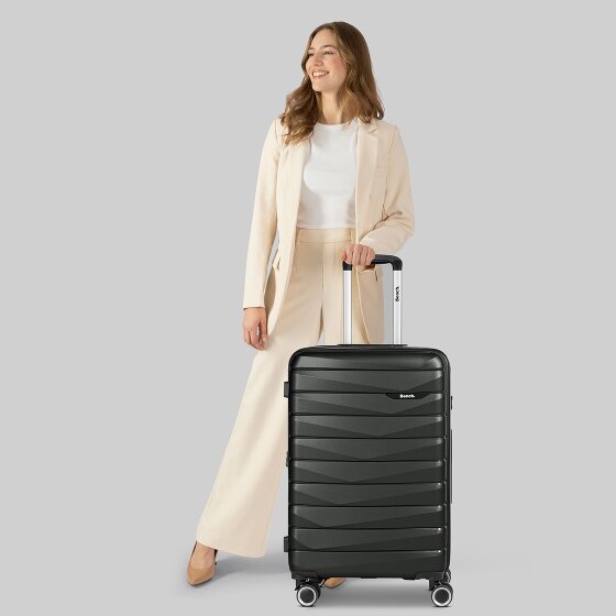 Bench Paris 4 kółka Walizka M 66 cm z plisą rozprężną