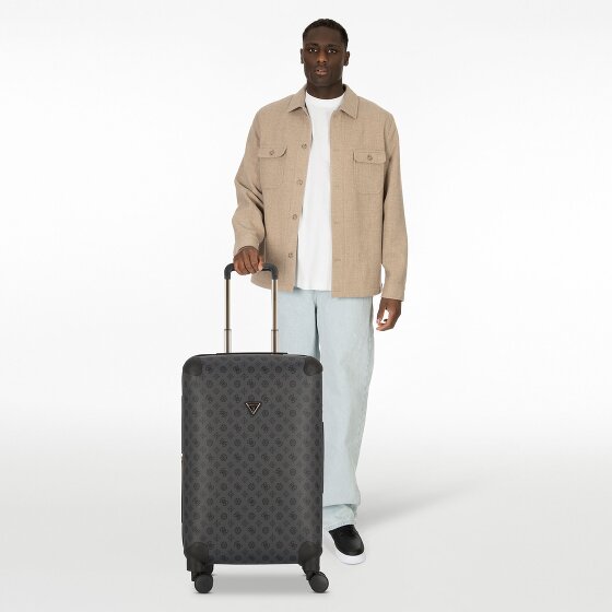 Guess Wilder 4 kółka Walizka 64 cm z plisą rozprężną