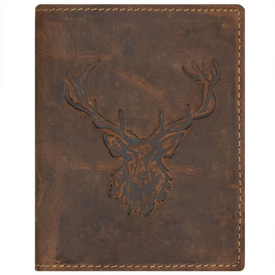 Greenburry Vintage Wallet Stag Leather 9,5 cm