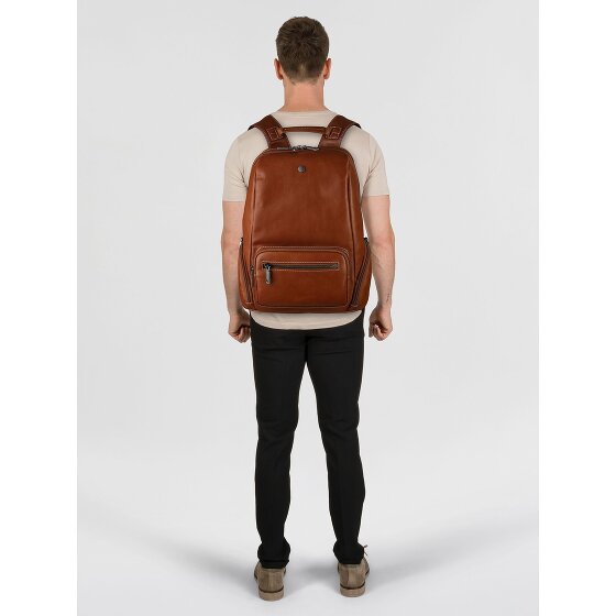 Jekyll & Hide Plecak Skórzany 38.5 cm Komora na laptopa