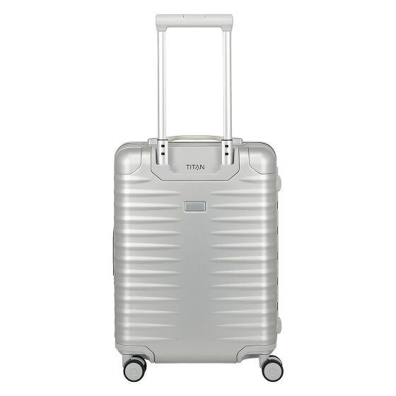 Titan Walizka kabinowa Eternity z 4 kółkami, Aluminium, 55 cm