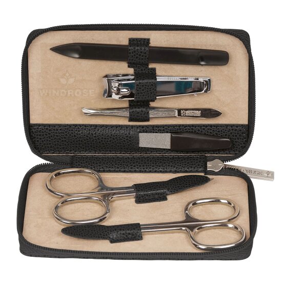 Windrose Beluga Pudełko na biżuterię Skórzany 13 cm