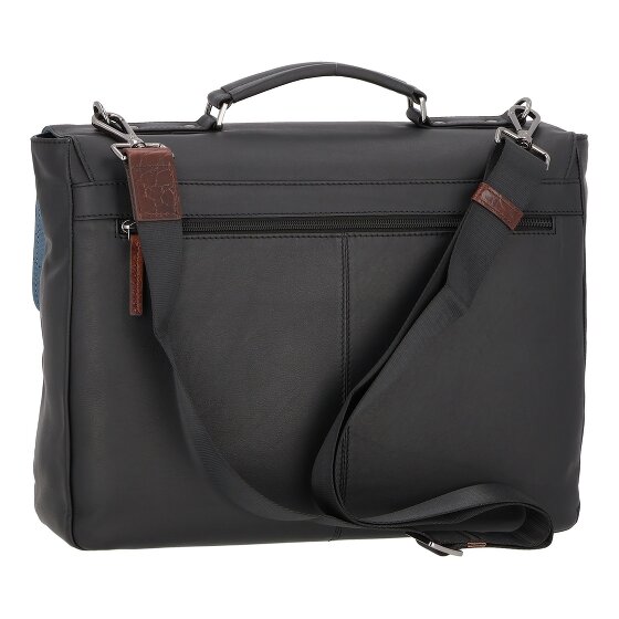 bugatti Corso DeLuxe Teczka Skórzany 39 cm Komora na laptopa