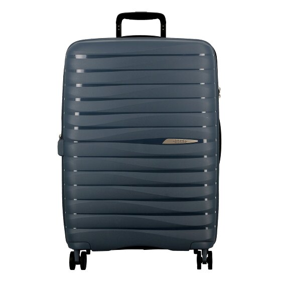 Jump Xwave 4 kółka Walizka 66 cm z plisą rozprężną