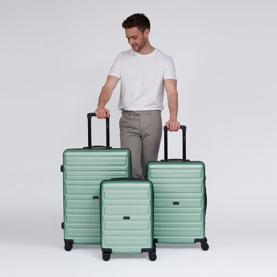Redolz Essentials 08 3-SET 4 kółka Zestaw walizek 3-części
