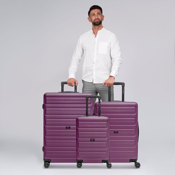 Redolz Essentials 08 3-SET 4 kółka Zestaw walizek 3-części