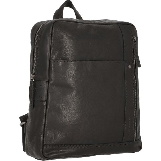 Spikes & Sparrow Bronco Plecak skórzany 34 cm Komora na laptopa