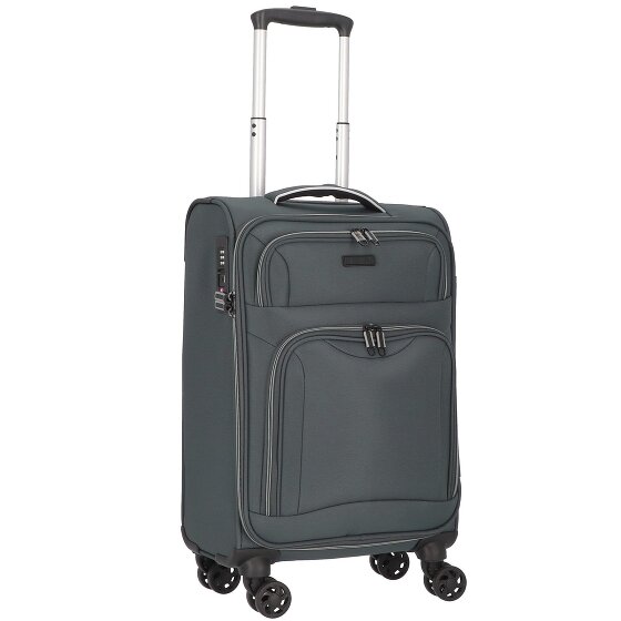 d&n Travel Line 9204 4 kółka Walizka kabinowy 55 cm