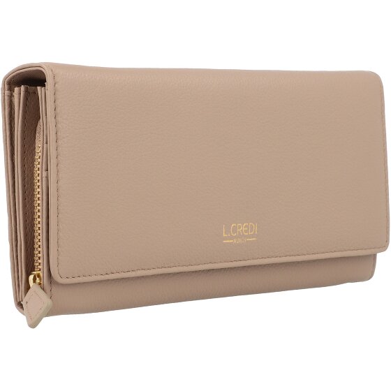 L.Credi Evelyn portfel skórzany 20 cm