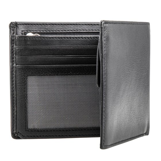 Maître F3 Gandolf Portfel Ochrona RFID Skórzany 12 cm