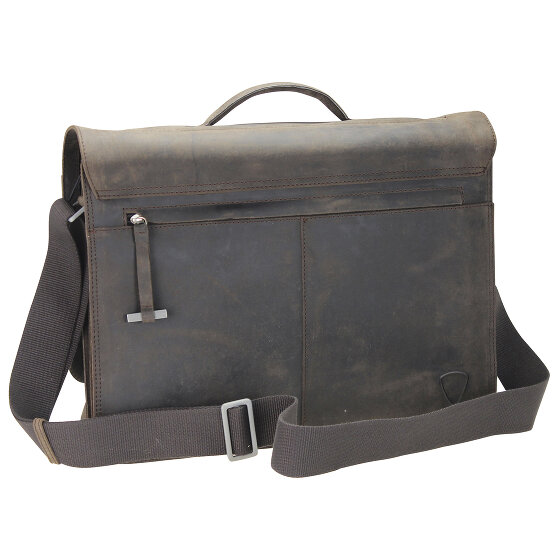 Strellson Richmond Messenger BriefBag XL Leather 41 cm Laptop Compartment