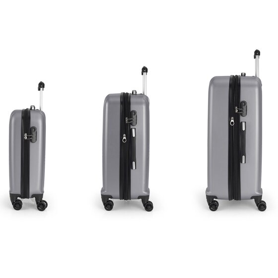 Gabol Alabama 4 Roll Suitcase Set 3szt.
