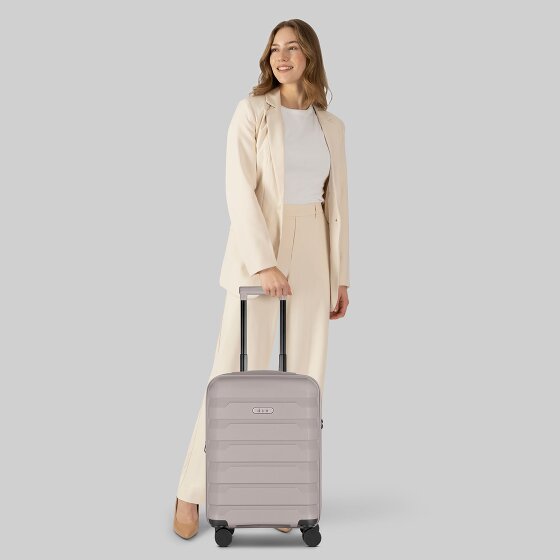 d&n South Dakota 4 kółka Walizka kabinowy S 55 cm z plisą rozprężną