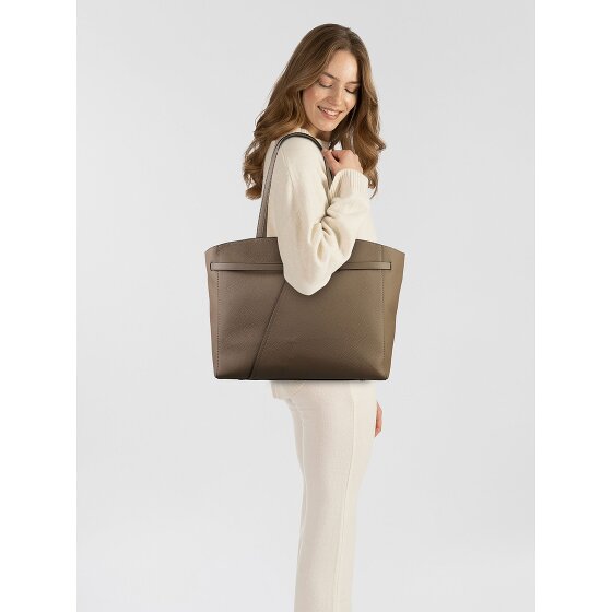 Boss Boss Revers Shopper Bag Skórzany 37 cm Komora na laptopa