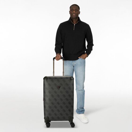 Guess Berta 4 kółka Walizka 63 cm z plisą rozprężną